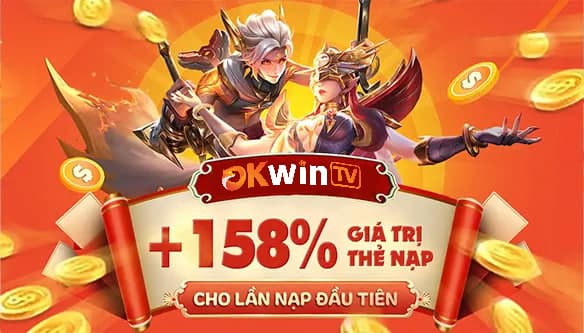 Ưu đãi bùng nổ tặng 158% cho đơn nạp đầu!